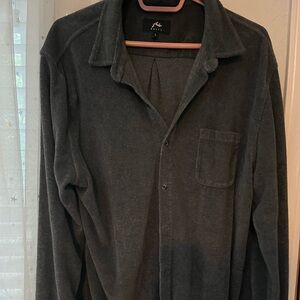 Rusty Terry cloth Charcoal Shirt Jacket